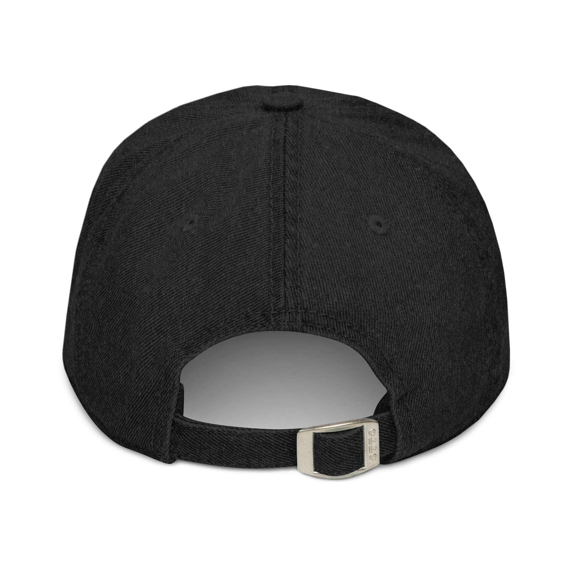 BBJ Black Denim Dad Hat – BACKBURNER